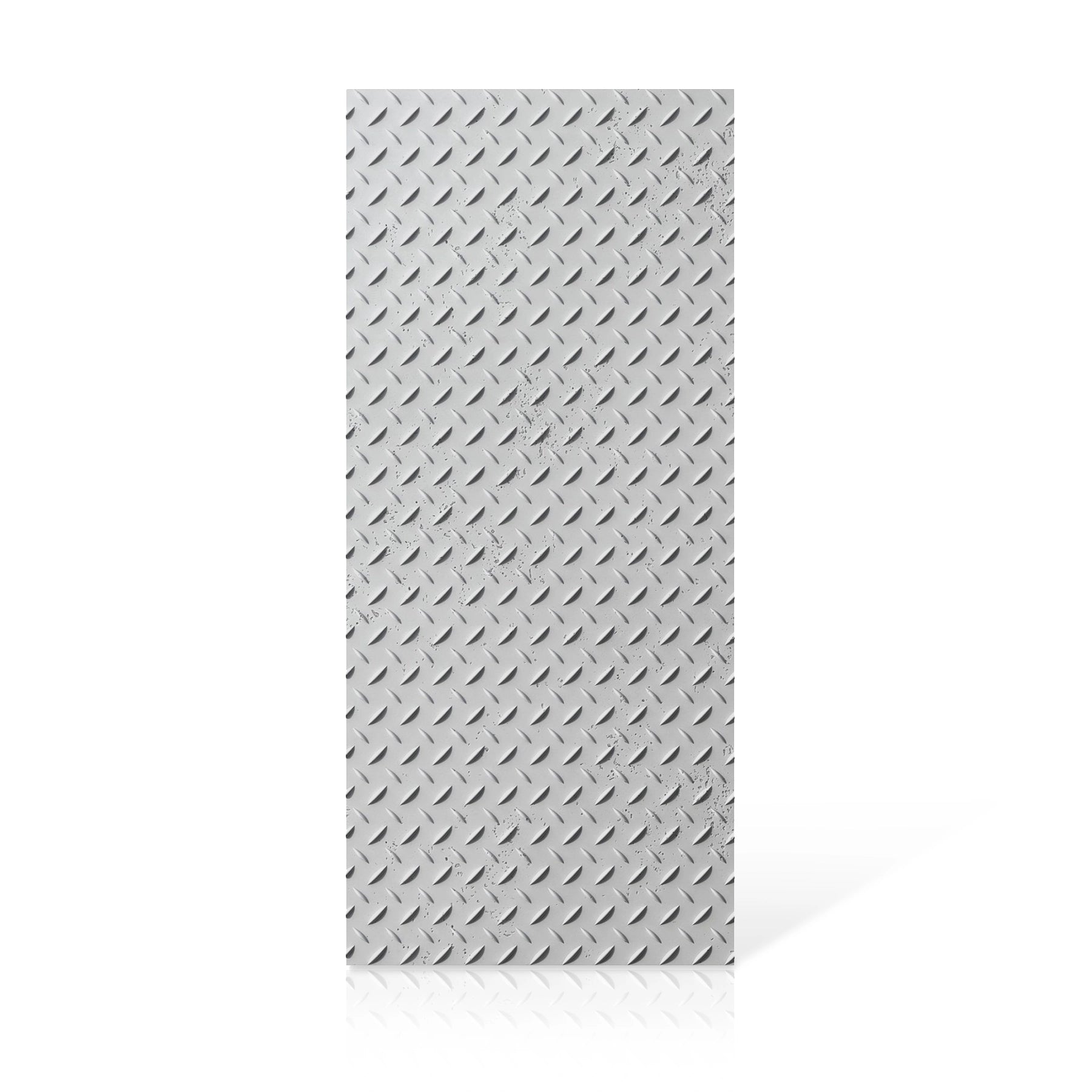 3D Concrete Wall Panels STEEL SHEET colour swatch on white background DecorMania.eu